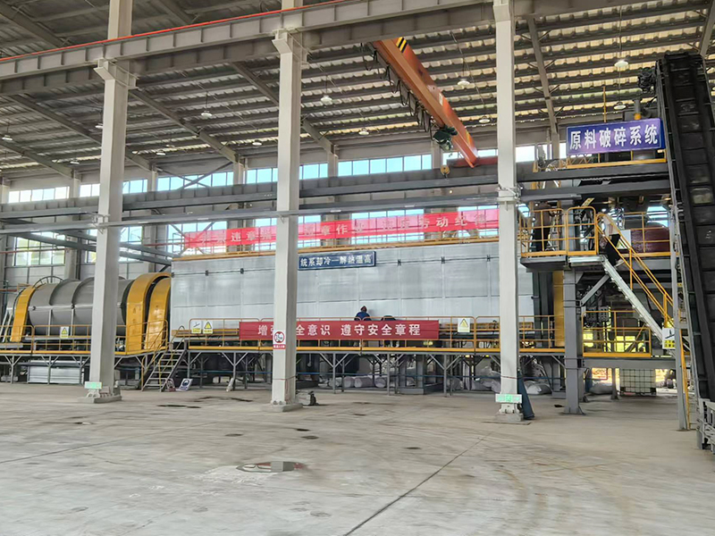 客户订购锂电池成套装备已安装完成