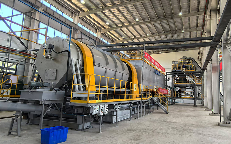 小型带电锂电池破碎处理生产线